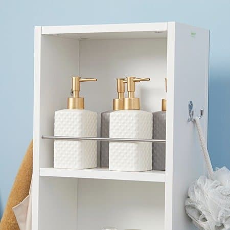 Columna giratoria de MDF con espejo - 4