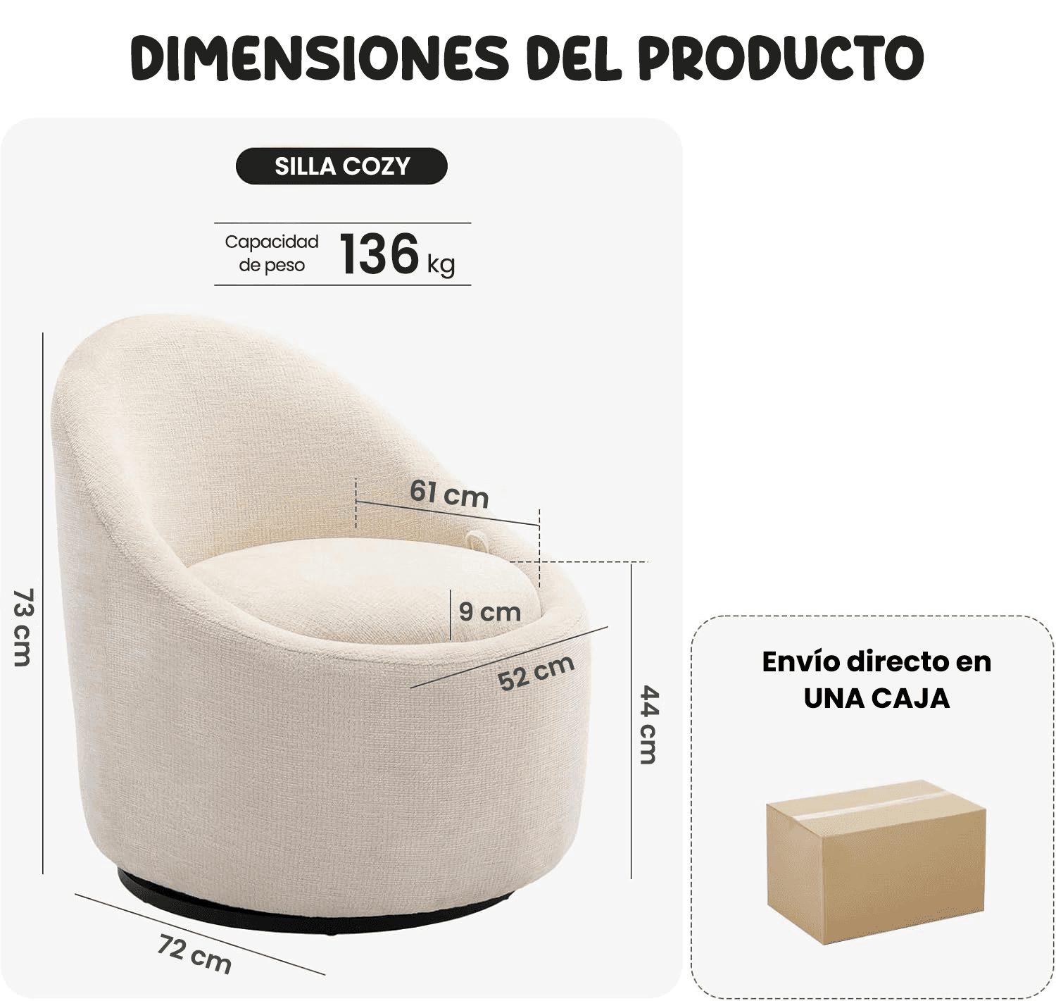 Silla Nube Cozy - 3